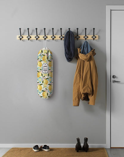 Lemon Grocery Bag Holder Organizer Storage for Plastic Bags Lemon Decor 23" x 9"