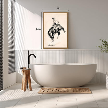 Wood Framed Funny Ducks Bathroom Wall Art, Cute Yellow Ducks in Pink Bathtub Canvas Print, Whimsical Animal Decor, Soft Pastel Aesthetic Artwork for Girls Bathroom Nursery Bedroom 8x10 Inch
