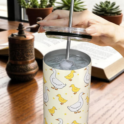Lemon Gifts for Women, Lemon Tumbler 20oz Stainless Steel Insulated Cup Travel Mug Tumbler, Christmas Birthday Gifts for Women