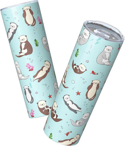 Lemon Gifts for Women, Lemon Tumbler 20oz Stainless Steel Insulated Cup Travel Mug Tumbler, Christmas Birthday Gifts for Women