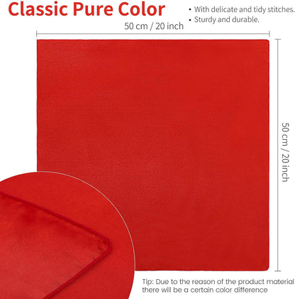16 Pack Square Satin Napkin Bright Silk Table Napkin Soft Smooth Fabric Table Napkin for Wedding Banquet Party Decoration, Yellow, 20 x 20 Inch
