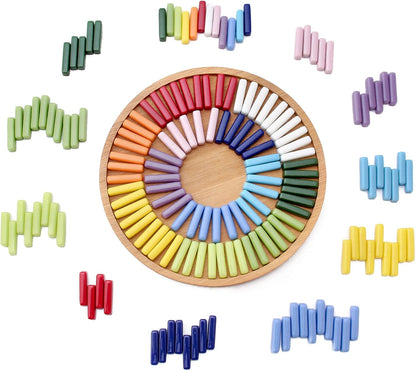 Stick Mosaic Tiles for Crafts,228g Multi Colors Glass Mosaic Pieces Bulk, Linear Shape for DIY Art Crafts Supplies and Mosaic Outdoor Projects