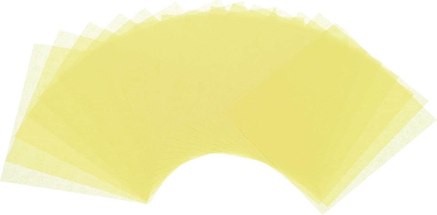 4000 Pcs 2 Inch Tissue Paper Squares, Yellow Tissue Squares Table Confetti Colorful Tissue Paper Bulk, [for DIY Projects, Art Supplies, Scrapbooking,Valentine's Day]