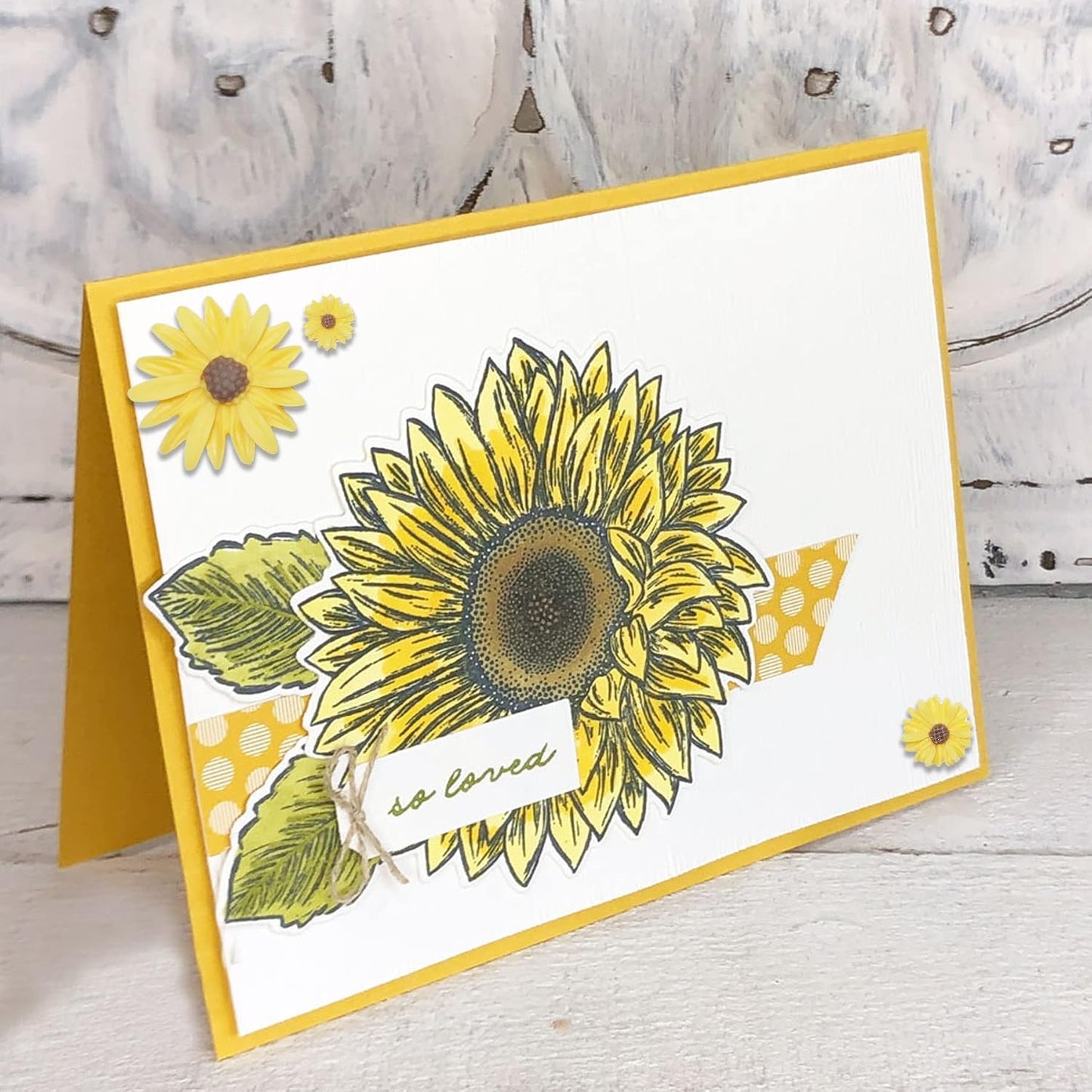 Resin Sunflower for Craft,50pcs Small Flatback Yellow Daisy for DIY | mini Decorative Flowers for Scrapbook Embellishment,DIY and Sunflower Party Decorations-No Hole
