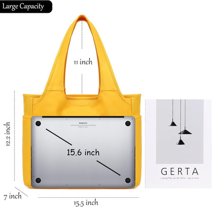 Utility Large Tote Bag, Women Casual Shoulder Bags for Work School Gym Beach Travel Shopping Grocery | Utility