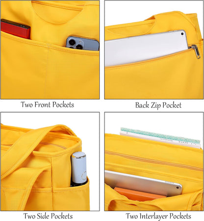 Utility Large Tote Bag, Women Casual Shoulder Bags for Work School Gym Beach Travel Shopping Grocery | Utility