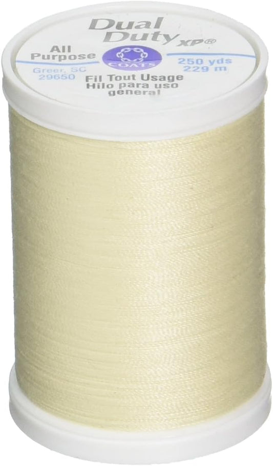 Coats Dual Duty XP General Purpose Thread 250yd - Pale Yellow