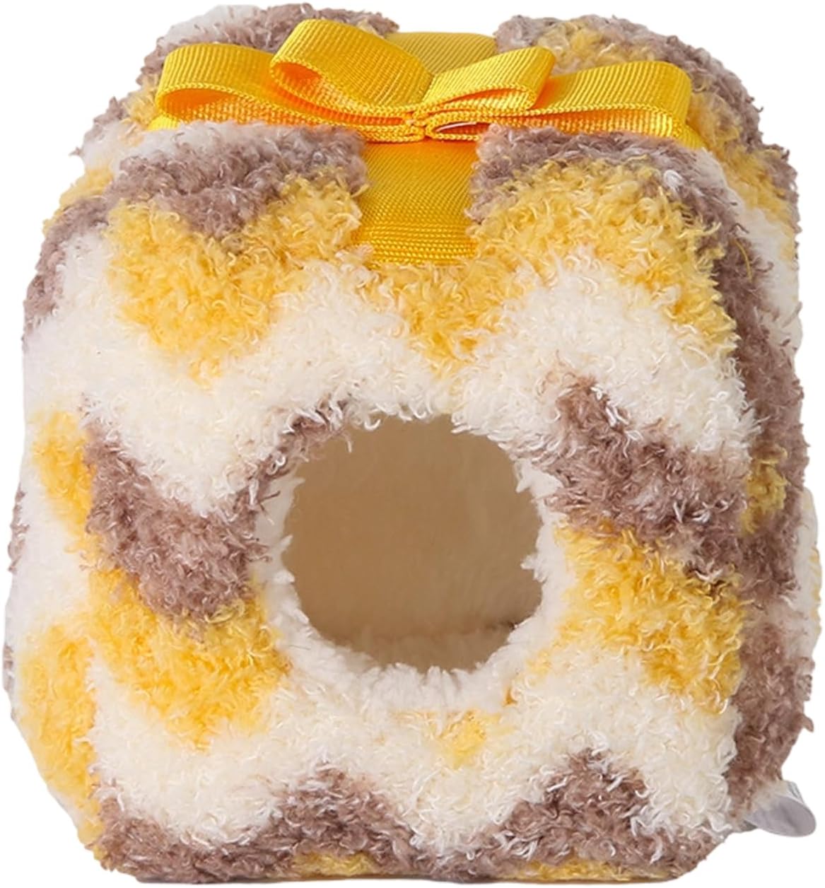 Winter Warm Hamster Bed, Habitat Plush Bedding,Soft Warm Shelter Nest for Small Pet, Easy to Animal Cage Accessory, Animal Nest