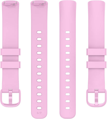 Bands Compatible with Fitbit Inspire 3 Smart Watch Band Replacement Wristband Strap Bracelet Silicone Accessory for Women Men S/L Size, 3 Pack