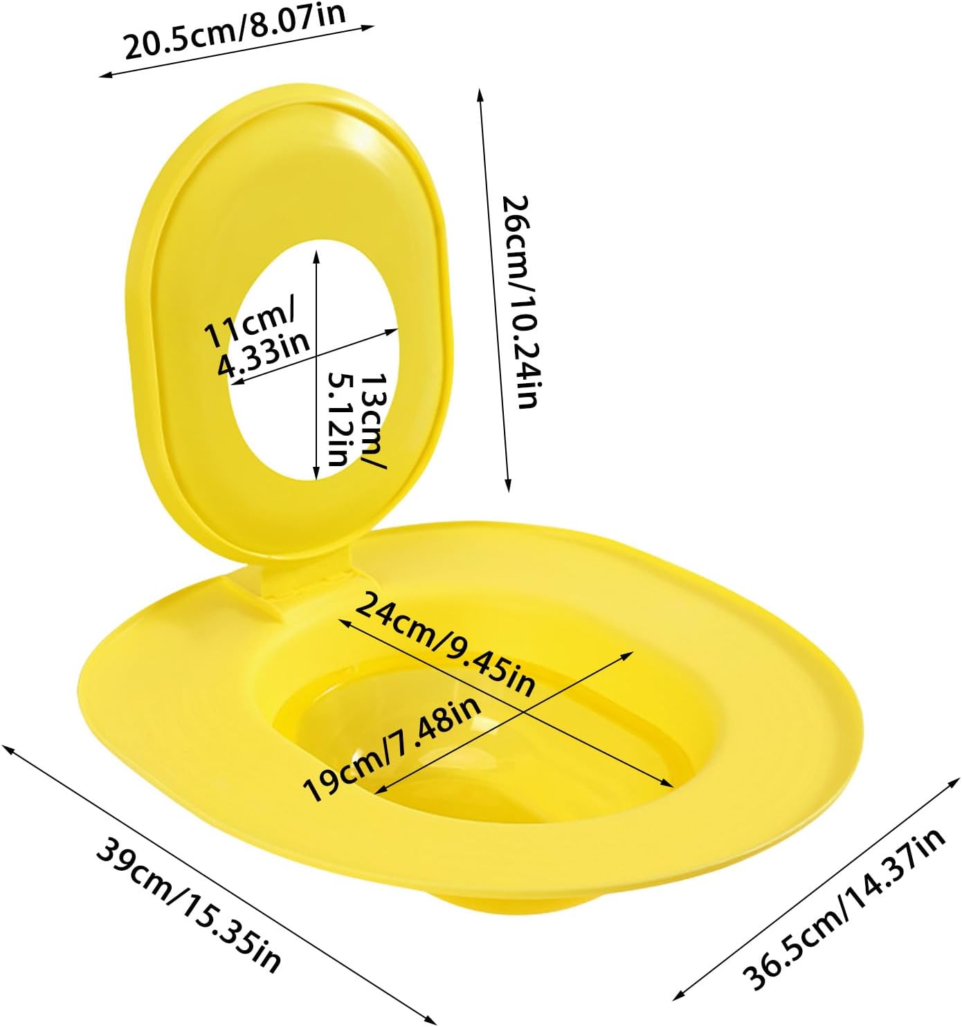 Cat Toilet Seat Training Kit,Removable Pet Toilet Training System,Washable Cleaning Pad for Cats,Reusable Plastic Trainer for Pet Cleaning,Portable Trainer for Home Pet Shop Pet Care (Yellow)