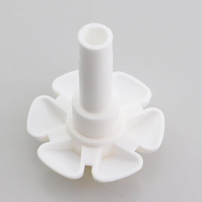 Replacement Pet Water Bottle Nozzle 3.74 Inch Yellow Flower Cat Waterer Automatic Drinking Fountain Accessories