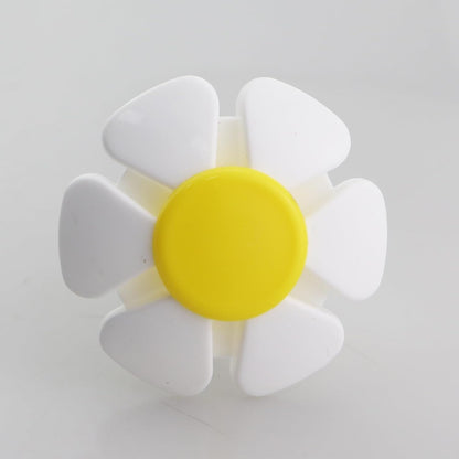 Replacement Pet Water Bottle Nozzle 3.74 Inch Yellow Flower Cat Waterer Automatic Drinking Fountain Accessories