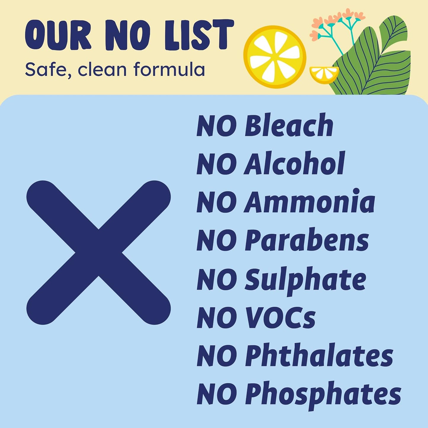 Lemon Vinegar For Cleaning Purpose | USA Made All Purpose Cleaner | Use as a Floor, Glass, Kitchen, & Bathroom Cleaner | Plant Derived Vinegar Half Gallon | 64 Oz