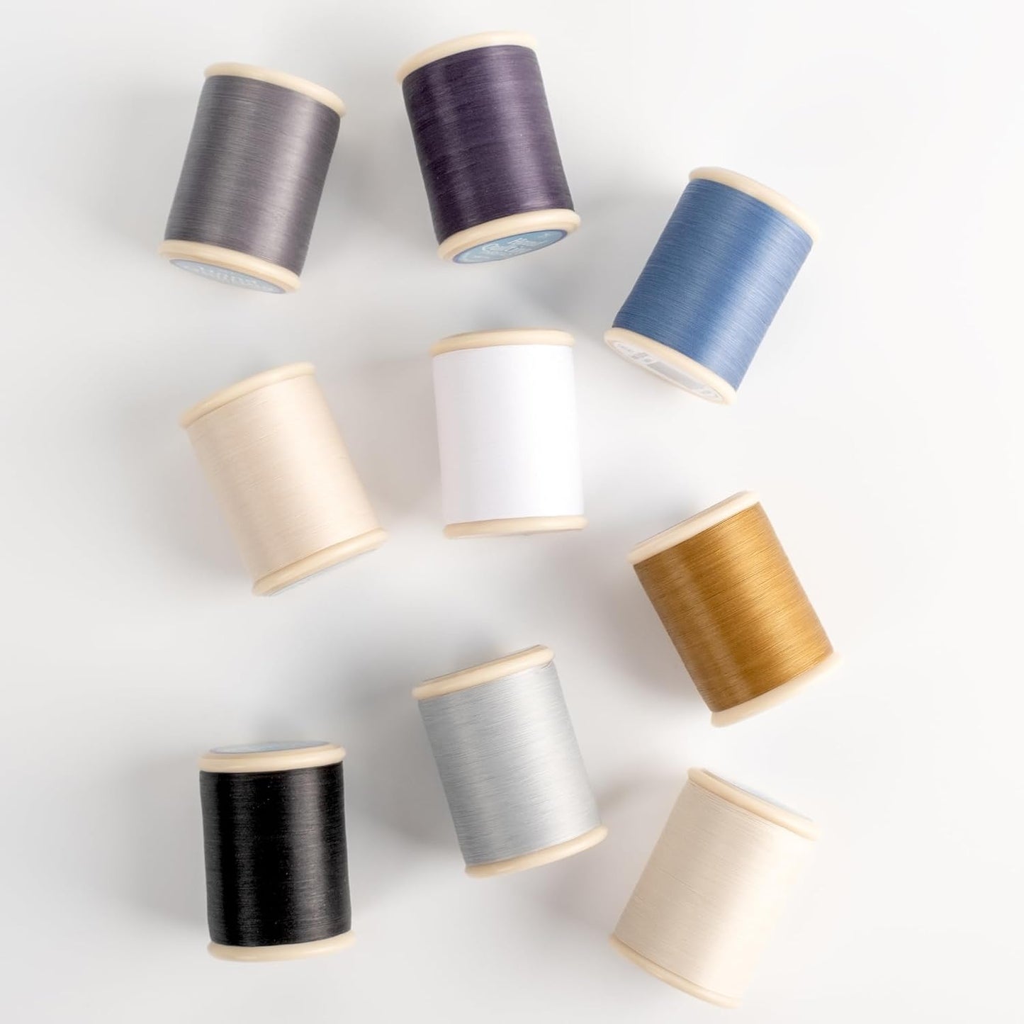 YLI Hand Quilting Thread - 100% Egyptian Cotton, Glazed, Strong & Tangle-Free, 500 yd. Spool - Gold