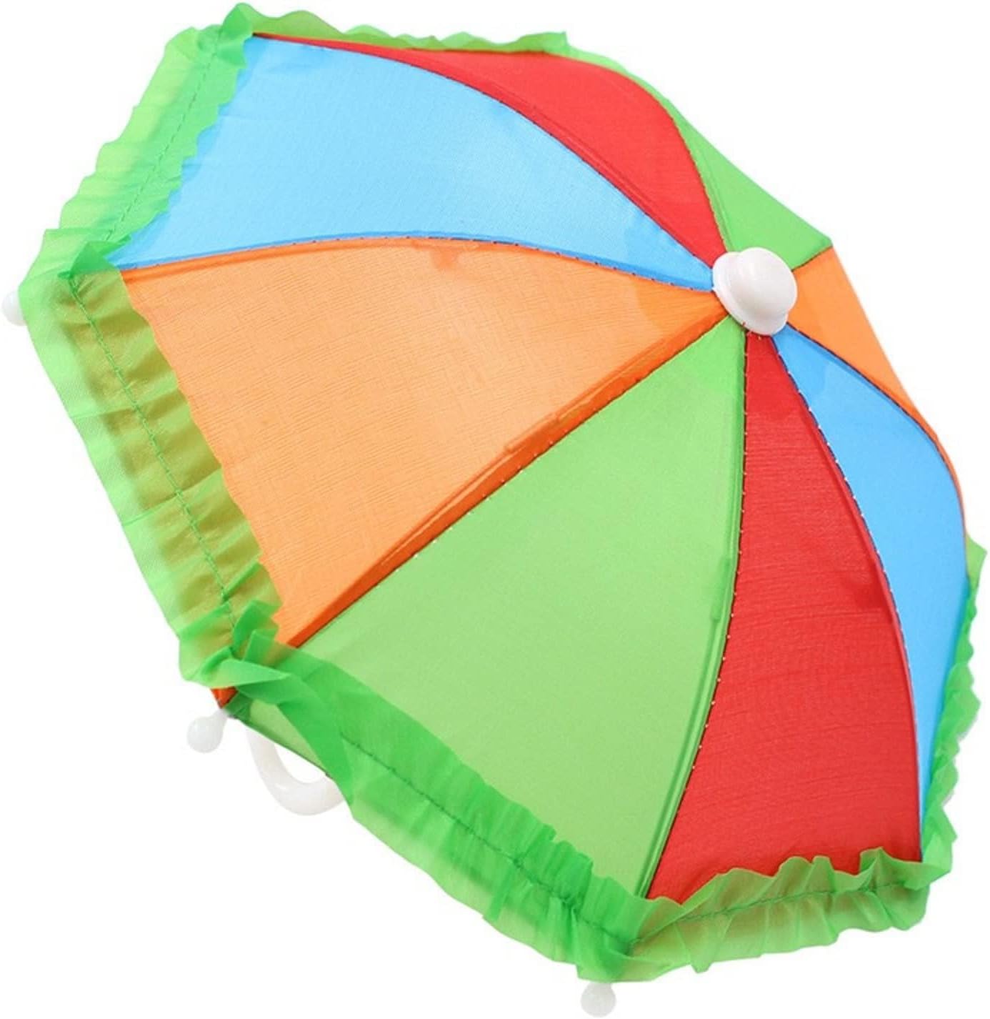 Phone Umbrella Suction Cup Stand,Phone Umbrella for Sun Shad,Outdoor Anti-Glare Cell Phone Cute Sunshade Holder，Car Navigation Sun Shade Visor,Sun Hood Shield Block Glare（Random Blind Box）