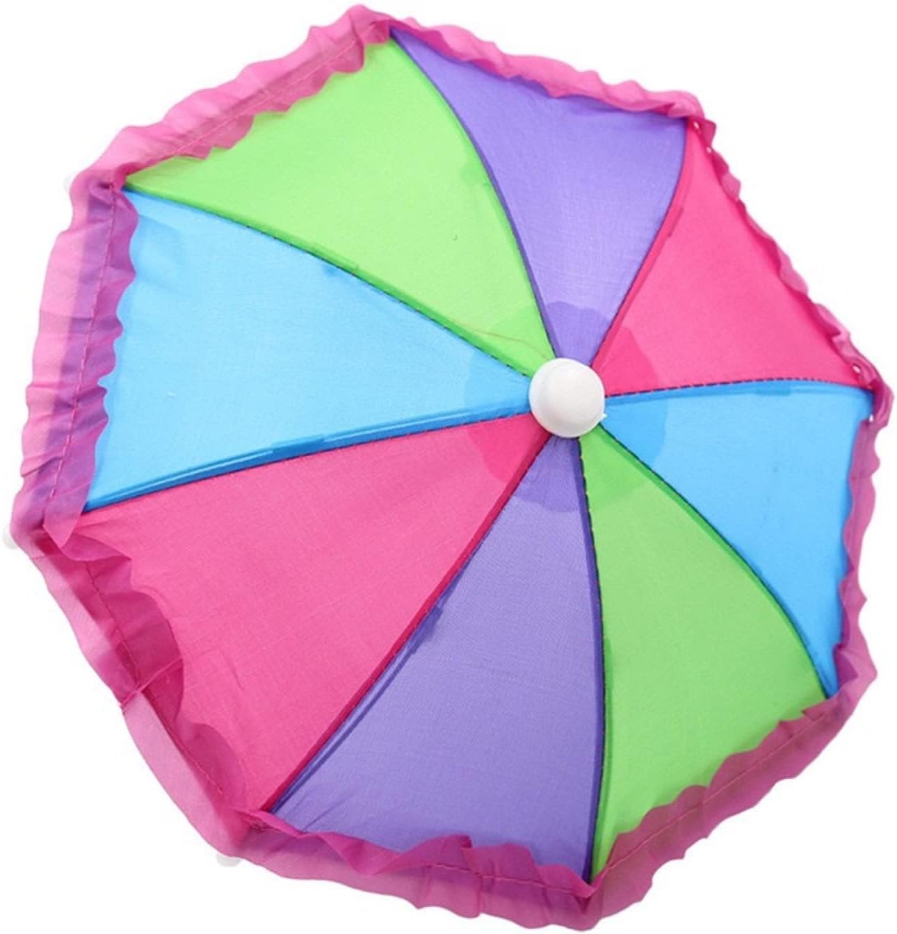 Phone Umbrella Suction Cup Stand,Phone Umbrella for Sun Shad,Outdoor Anti-Glare Cell Phone Cute Sunshade Holder，Car Navigation Sun Shade Visor,Sun Hood Shield Block Glare（Random Blind Box）
