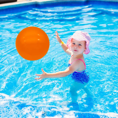 6 Pcs 6 Inch Inflatable Bouncy Balls, with 1 Hand Air Pump