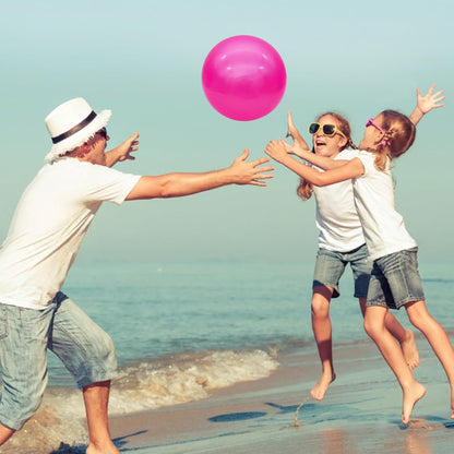 6 Pcs 6 Inch Inflatable Bouncy Balls, with 1 Hand Air Pump