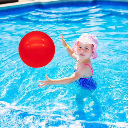 6 Pcs 6 Inch Inflatable Bouncy Balls, with 1 Hand Air Pump
