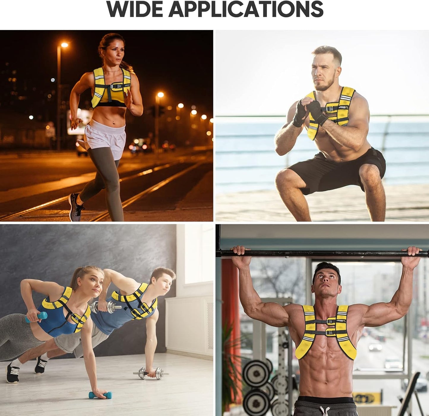 Weighted Vest Men Women, Weight Vest for Women Workout Equipment for Strength Training Running