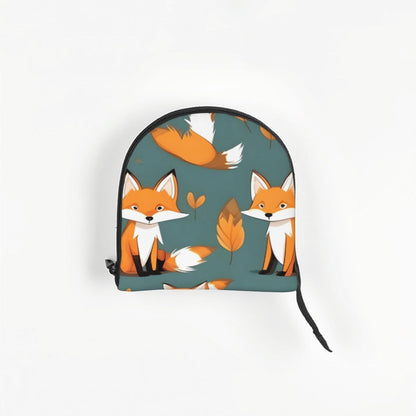 Yellow Fox Print Cat Carriers Pet Bag,Small Dog Purse Lightweight Puppy Carrier,for Small Pups Handbag Outdoor