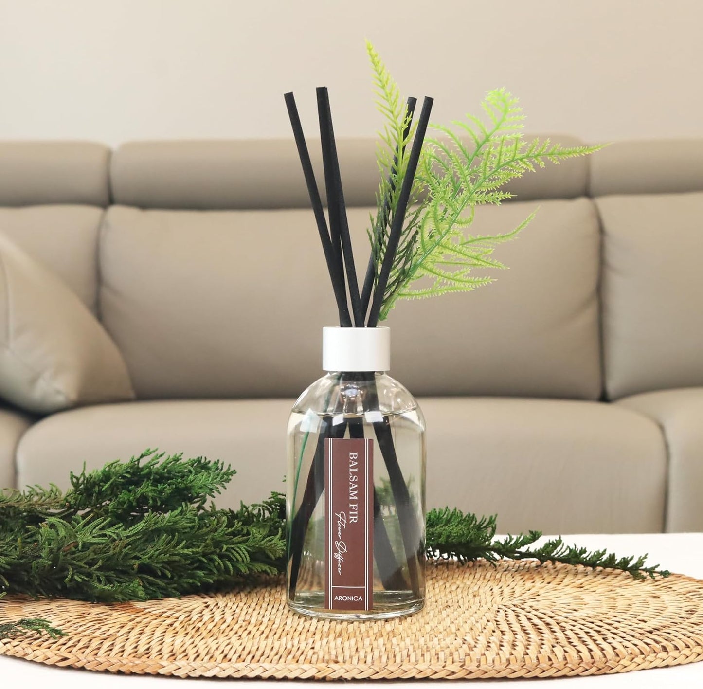 Lemon Scented Air Freshener, Reed Diffuser Scent for Apartment, Lemon Infussd Room Freshener, Citrus House Scent, New Apartment Essentials, House Warming Gifts New Home