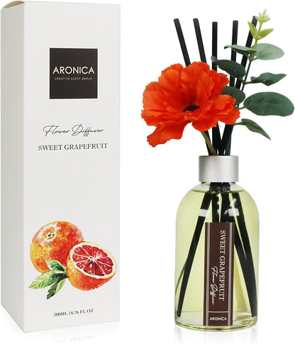 Lemon Scented Air Freshener, Reed Diffuser Scent for Apartment, Lemon Infussd Room Freshener, Citrus House Scent, New Apartment Essentials, House Warming Gifts New Home