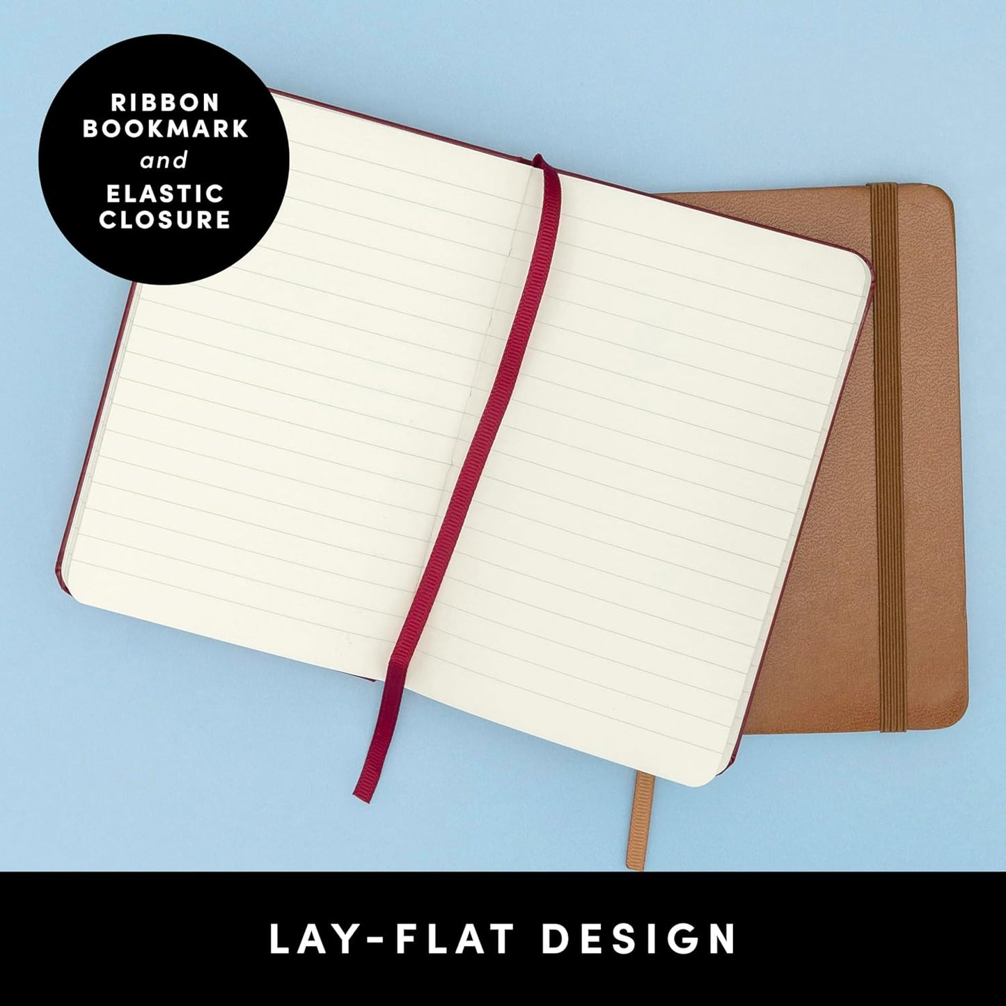Lined Pocket Journal Notebook, 1 Pack, (Yellow), 160 Pages, Small, 3.6 inches x 5.6 inches - 100 GSM Thick Paper, Hardcover
