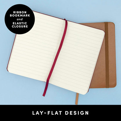 Lined Pocket Journal Notebook, 1 Pack, (Yellow), 160 Pages, Small, 3.6 inches x 5.6 inches - 100 GSM Thick Paper, Hardcover