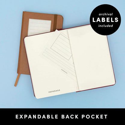 Lined Pocket Journal Notebook, 1 Pack, (Yellow), 160 Pages, Small, 3.6 inches x 5.6 inches - 100 GSM Thick Paper, Hardcover