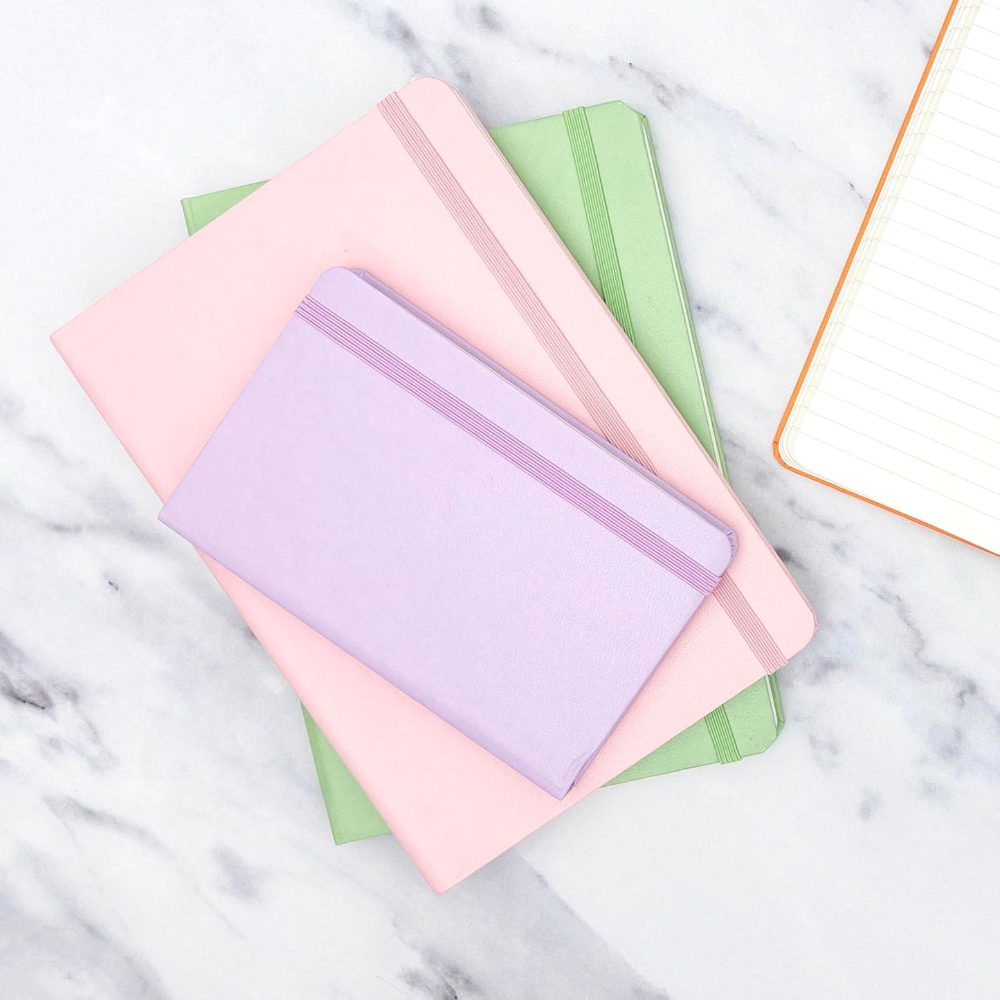 Lined Pocket Journal Notebook, 1 Pack, (Yellow), 160 Pages, Small, 3.6 inches x 5.6 inches - 100 GSM Thick Paper, Hardcover