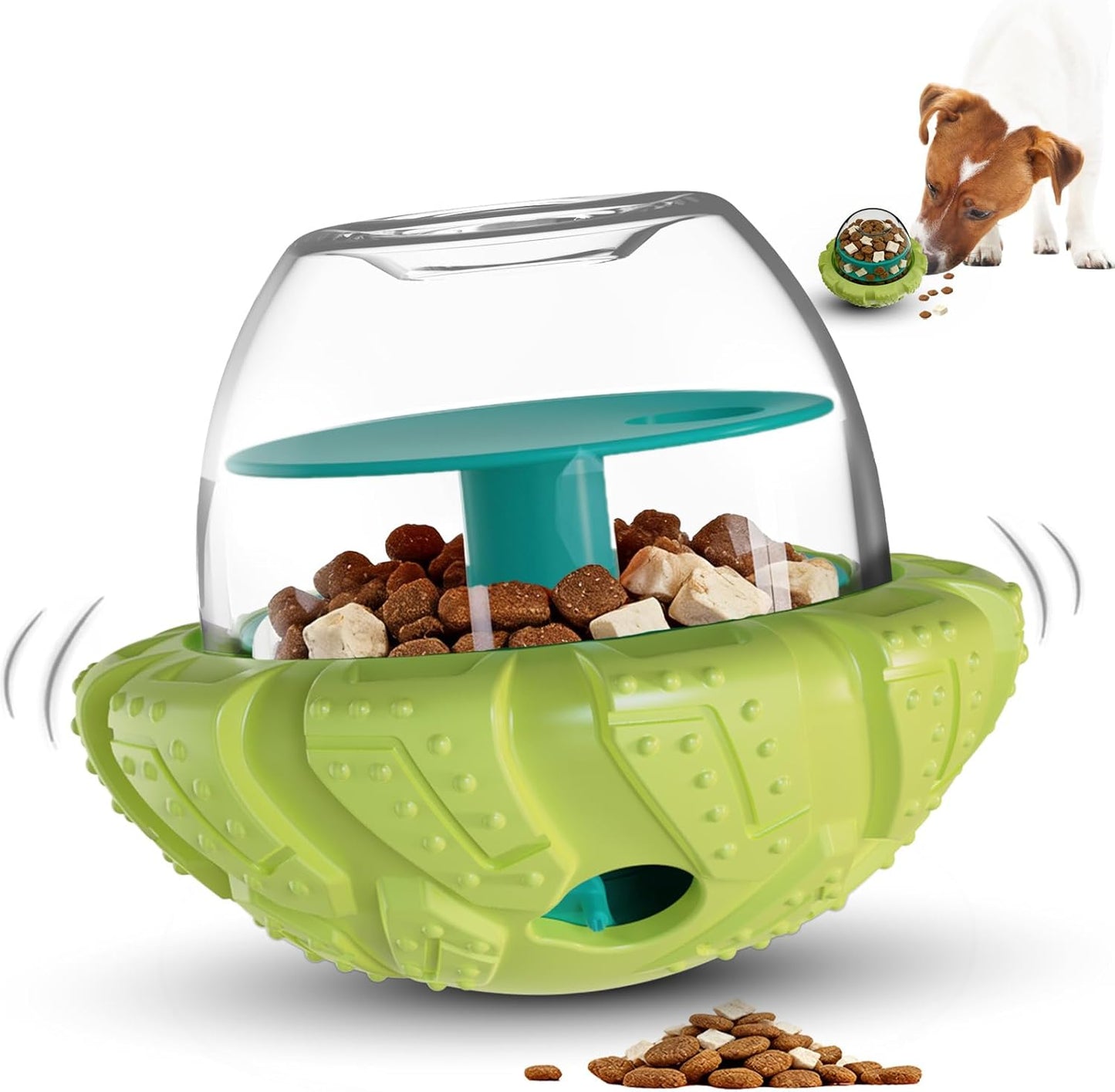 Interactive Dog Puzzle Toy for Smart, Dog Enrichment Toys to Keep Them Busy, Cognitive Dogs Toy to Stimulate Their Brain, Dog's Treat Dispensing Toys with Slow Feeder, Durable and Easy to Clean