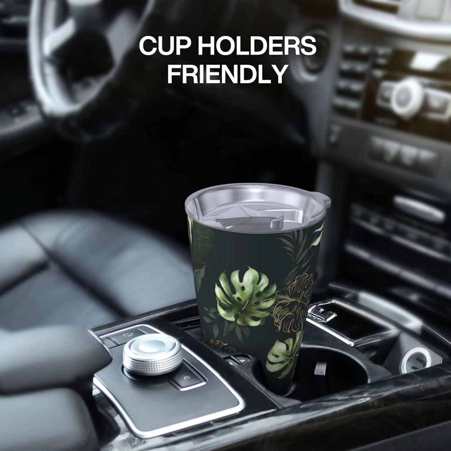 Lemon Tumbler 20oz Fruit Stainless Steel Vacuum Insulated Tumblers with Lid and Straw Mint Green Travel Coffee Mug Tea Wine Cups Water Bottle Gifts for Women