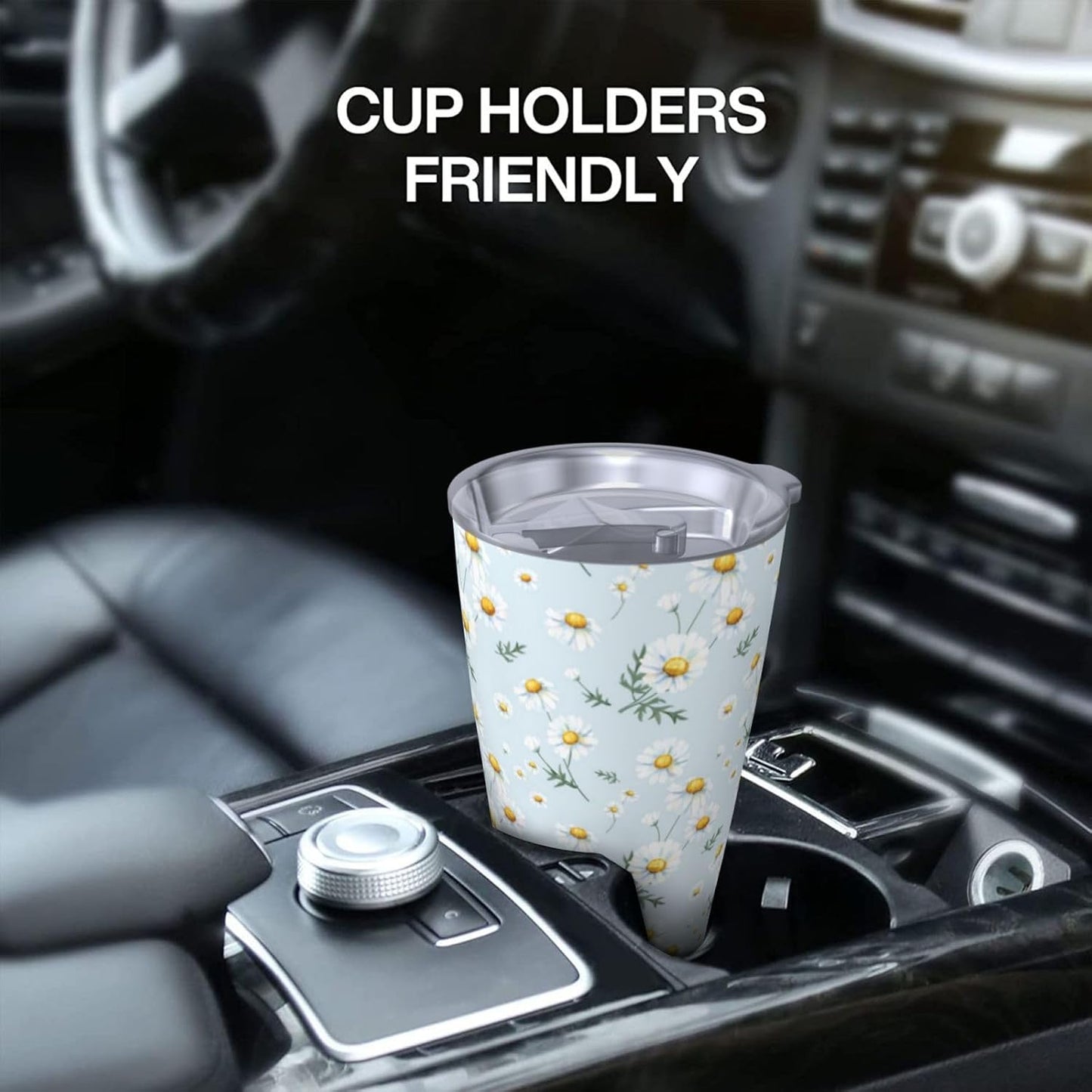 Lemon Tumbler 20oz Fruit Stainless Steel Vacuum Insulated Tumblers with Lid and Straw Mint Green Travel Coffee Mug Tea Wine Cups Water Bottle Gifts for Women