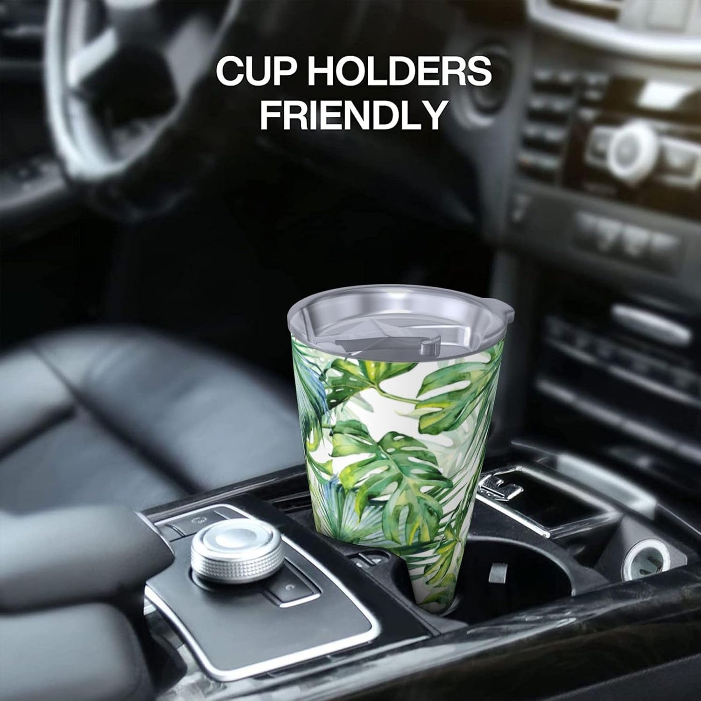 Lemon Tumbler 20oz Fruit Stainless Steel Vacuum Insulated Tumblers with Lid and Straw Mint Green Travel Coffee Mug Tea Wine Cups Water Bottle Gifts for Women
