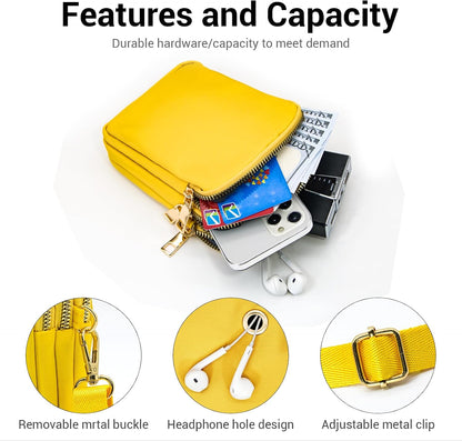 Small Crossbody Bags for Women, Mini Cell Phone Wallet Purse, Shoulder Bag for Women and Men