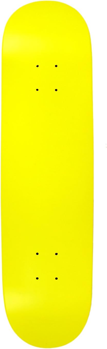 Complete Skateboard Neon Yellow 7.75" with Black Trucks and Black Wheels