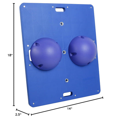 Balance Board 15x18 Inch, 1 Inch Height, Yellow