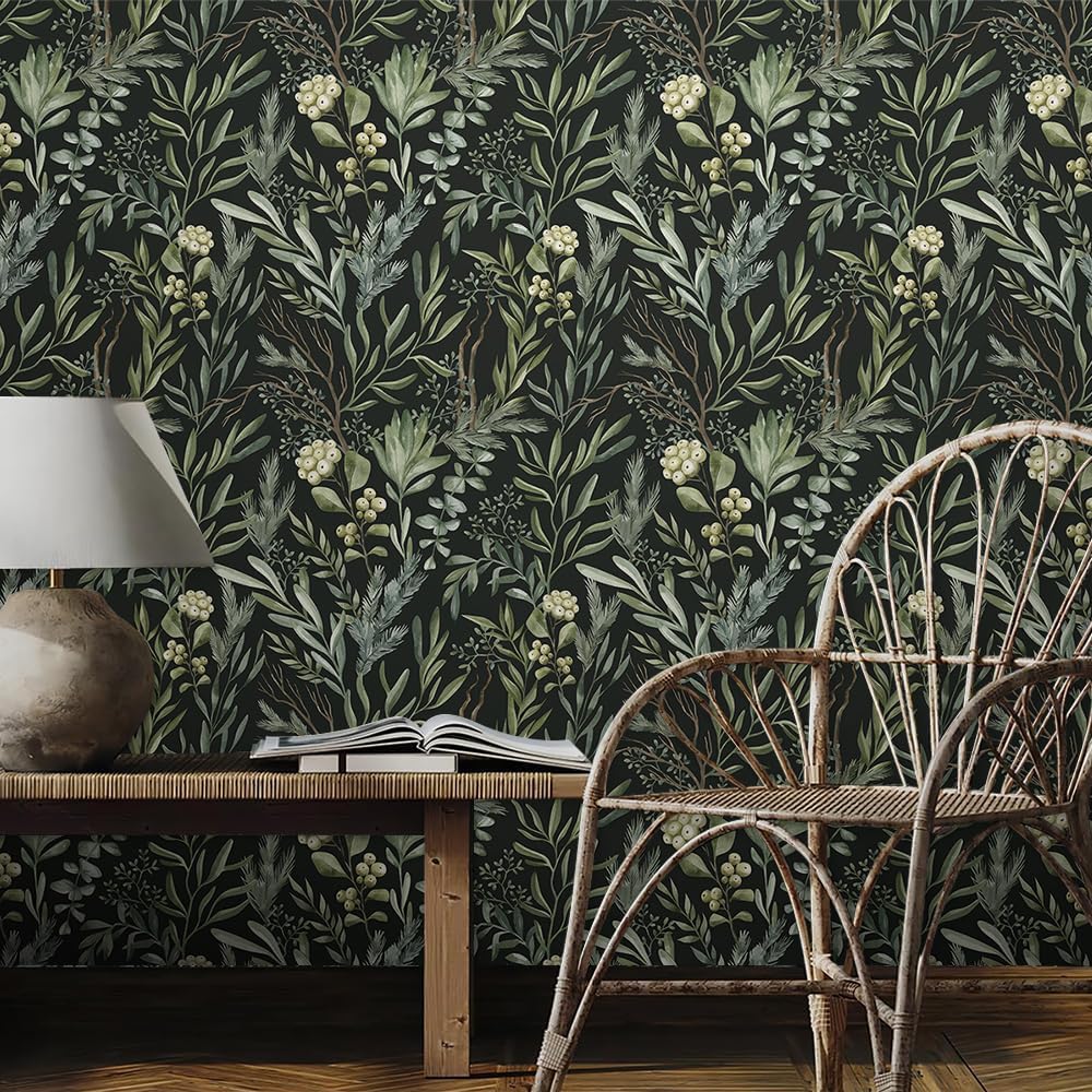 Cute Colorful Fruits Lemon Grapefruit Green Leaf Orange/Red/Yellow Flowers Peel and Stick Wallpaper Stick on Wall Paper Easy Peel Off for nightstand Drawer Cabinet Renter