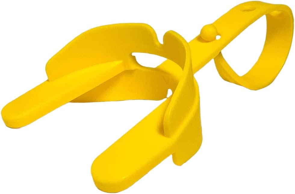 Ultra-Guard Orthodontic Mouthguard with Strap, Yellow, Double Protection | Latex Free, Designed for Athletes with Braces, Ideal for Sports, Football, Hockey, Lacrosse, Basketball, Wrestling, and Rugby