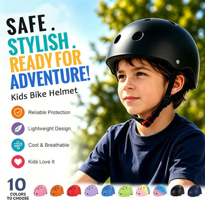 Kids Bike Helmet, Adjustable Toddler Helmet for Ages 3-5-8-14 | CPSC Certified, ABS+EPS, 11 Vents, Lightweight, Dial Fit for Boys Girls Youth, Multi-Sport Bicycle Scooter Skateboard Cycling