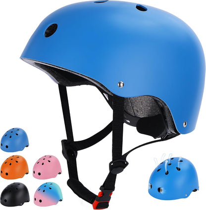 Kids Bike Helmet, Adjustable Toddler Helmet for Ages 3-5-8-14 | CPSC Certified, ABS+EPS, 11 Vents, Lightweight, Dial Fit for Boys Girls Youth, Multi-Sport Bicycle Scooter Skateboard Cycling