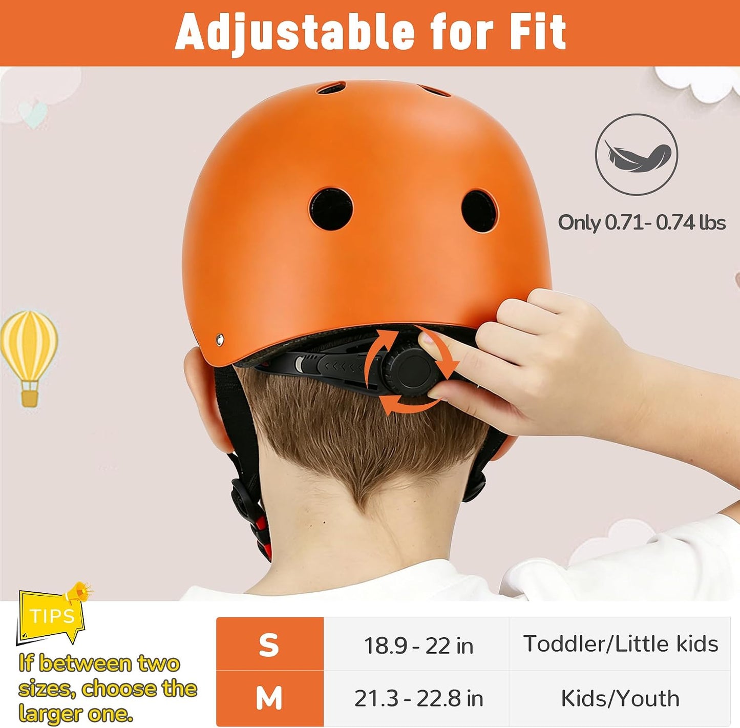 Kids Bike Helmet, Adjustable Toddler Helmet for Ages 3-5-8-14 | CPSC Certified, ABS+EPS, 11 Vents, Lightweight, Dial Fit for Boys Girls Youth, Multi-Sport Bicycle Scooter Skateboard Cycling