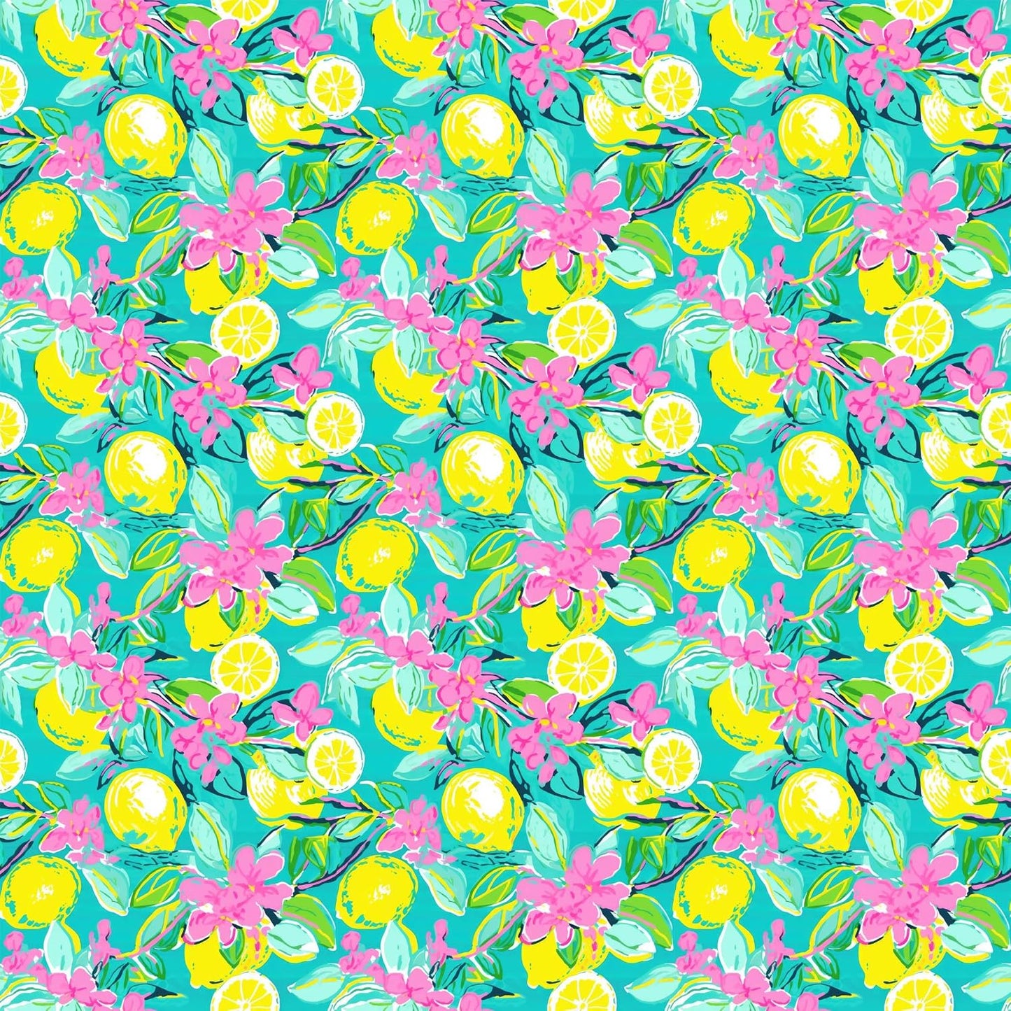 Cute Watercolor Lemon Theme Gift Paper, Citrus Fruit Summertime Wrapping Paper, Lemon Flower Theme Decor (Yellow, 20 inch x 30 inch sheet)