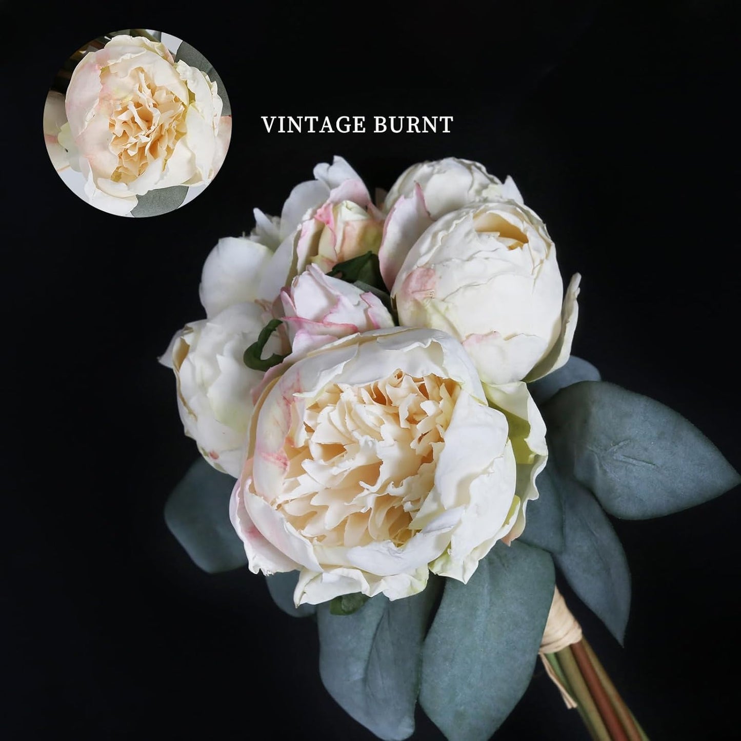 Yellow Peonies Silk Flowers 2 Bouquets Fake Peonies 14 Heads Faux Peony Flowers with Stems for Wedding Decoration Bride Bouquet Faux Flowers Crafts Floral Arrangement (Yellow)