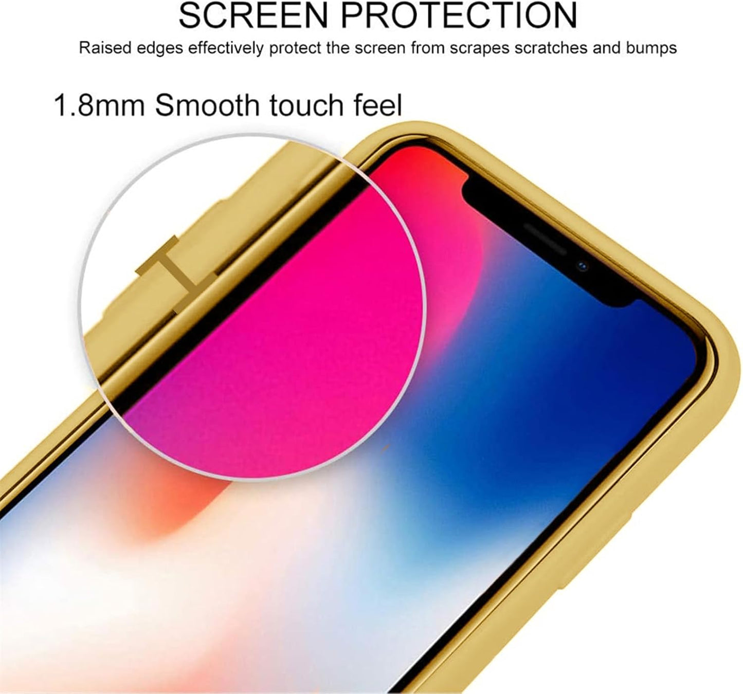 Case for iPhone 14 Pro Max with Crossbody Lanyard Strap Adjustable Cover with Card Holder Shockproof Drop Protection Silicone Phone Case for iPhone 14 Pro Max 6.7"-Yellow