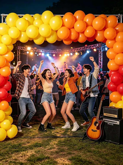 Yellow Balloons 55 Pcs 12 Inch Matte Yellow Latex Balloon Arch Kit Garland for Birthday Baby Shower Graduation Bridal shower Bachelorette Retirement Party