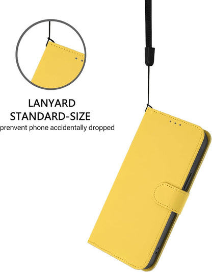 Phone Case Leather Compatible with Apple Phone 14 Pro Shockproof, Waterproof Protection Case with Credit Card Holder and Magnetic Yellowing-Resistant Bumper Cover Compatible with iPhone 14 Pro