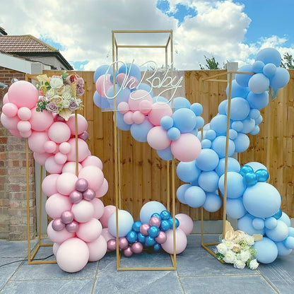 Yellow Balloons Kit, 50Pcs Matte Lemon Yellow Latex Balloons 12In Size | white Metallic Gold Balloon for Birthday Wedding Baby Shower Bride Sunflower Party Decoration
