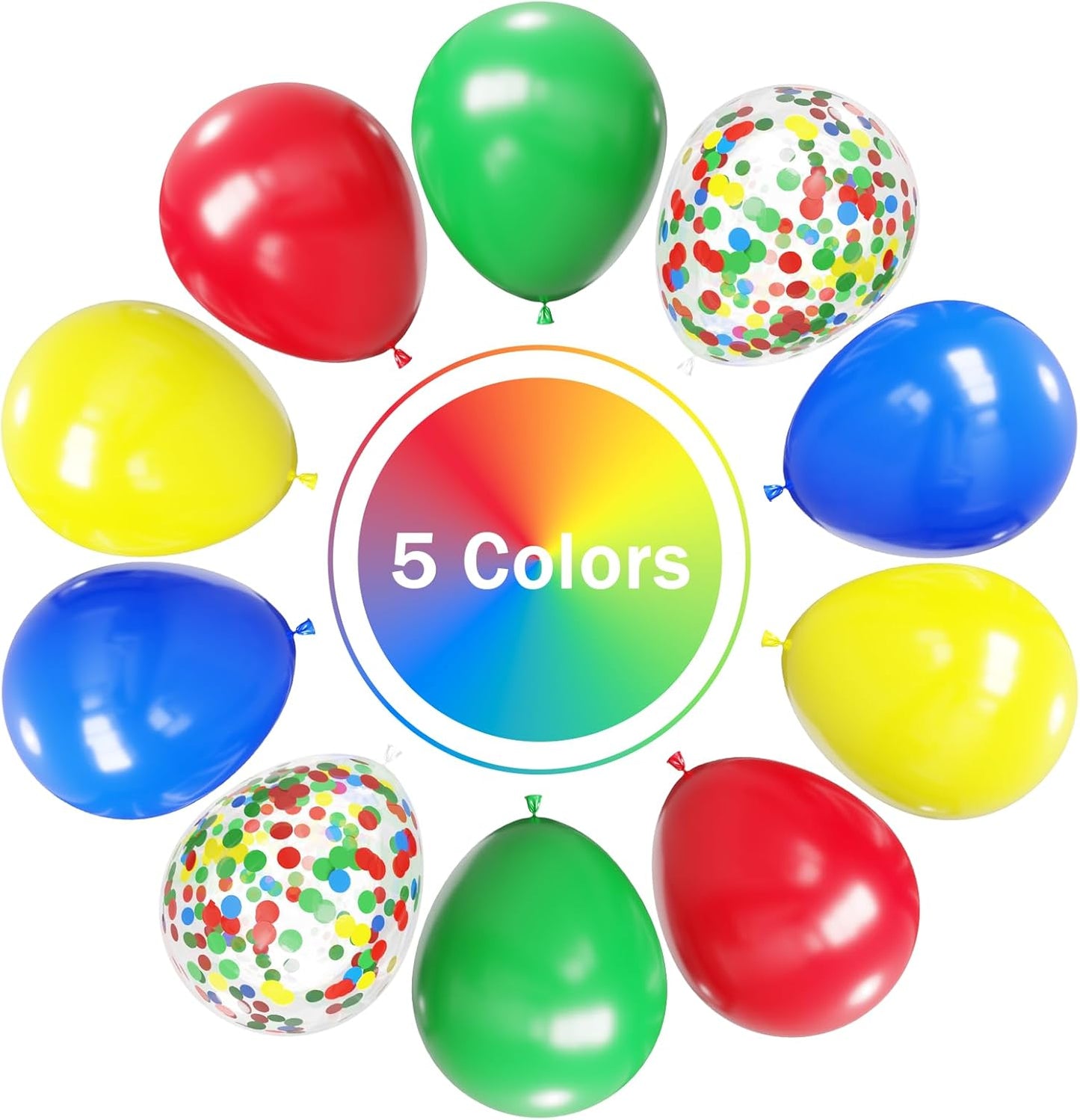 Yellow Balloons Kit, 50Pcs Matte Lemon Yellow Latex Balloons 12In Size | white Metallic Gold Balloon for Birthday Wedding Baby Shower Bride Sunflower Party Decoration